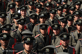 مراسم دانش‌آموختگی دانشجویان دانشگاه‌های افسری ارتش با حضور فرمانده معظم کل قوا