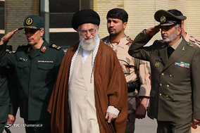 مراسم دانش‌آموختگی دانشجویان دانشگاه‌های افسری ارتش با حضور فرمانده معظم کل قوا