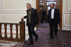 دیدار نخست وزیر عراق با رییس مجلس شورای اسلامی