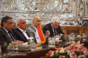 دیدار نخست وزیر عراق با رییس مجلس شورای اسلامی