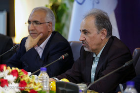 کنفرانس خبری نشست شهرداران کلانشهرهای کشور در مشهد