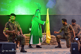 یادواره ۱۲۰شهید مدافع حرم شهرستان ری و ۳۰۰شهید حوزه ۳۵۹امام حسین بن علی(ع) در آستان شیخ صدوق (ره ) برگزار شد.