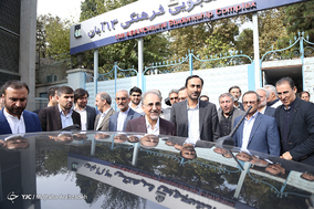 بهره برداری از ۷ رام قطار شهری و ۳۰ دستگاه اتوبوس با حضور شهردار تهران