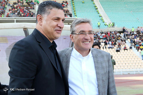دیدار تیم‌های فوتبال سایپا و پرسپولیس
