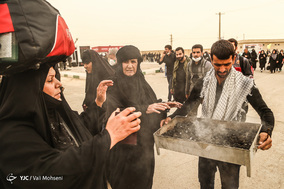 خروج زائرین اربعین از مرز مهران