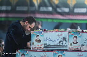 مراسم وداع با 54 شهید دفاع مقدس نیروی انتظامی