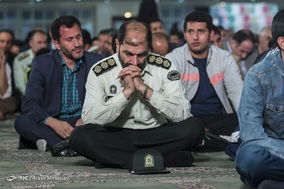 مراسم وداع با 54 شهید دفاع مقدس نیروی انتظامی