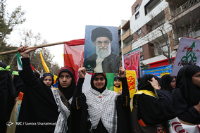 مراسم راهپیمایی یوم‌الله 13 آبان