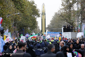 مراسم راهپیمایی یوم‌الله 13 آبان - 2