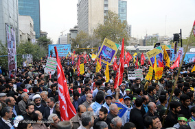مراسم راهپیمایی یوم‌الله 13 آبان - 2