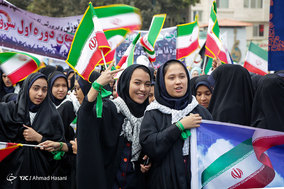 مراسم راهپیمایی یوم‌الله 13 آبان - مشهد