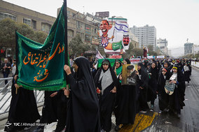 مراسم راهپیمایی یوم‌الله 13 آبان - مشهد