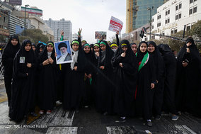 مراسم راهپیمایی یوم‌الله 13 آبان - مشهد