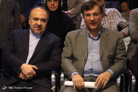 حضور وزیر ورزش و جوانان در تمرین تیم ملی وزنه برداری
