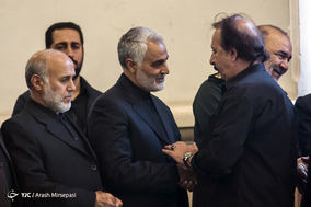 مراسم بزرگداشت پدر سردار قاسم سلیمانی