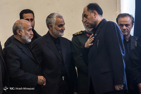 مراسم بزرگداشت پدر سردار قاسم سلیمانی