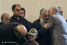 مراسم بزرگداشت پدر سردار قاسم سلیمانی