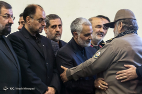 مراسم بزرگداشت پدر سردار قاسم سلیمانی