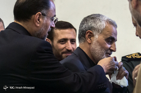 مراسم بزرگداشت پدر سردار قاسم سلیمانی