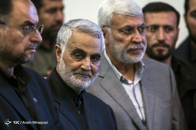 مراسم بزرگداشت پدر سردار قاسم سلیمانی