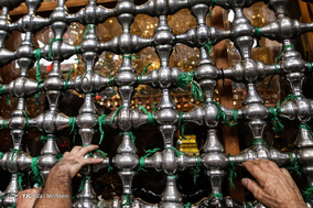 زائران اربعین حسینی در نجف اشرف