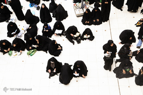 زائران اربعین حسینی در نجف اشرف