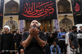 زائران اربعین حسینی در نجف اشرف