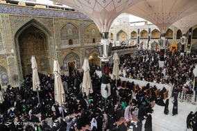 زائران اربعین حسینی در نجف اشرف