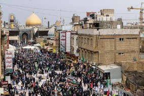زائران اربعین حسینی در نجف اشرف