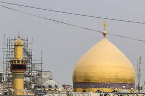 زائران اربعین حسینی در نجف اشرف