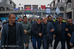 بازدید رئیس شورای شهر تهران از خدمات شهرداری تهران در نجف