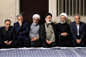 مراسم عزاداری اربعین حسینی با حضور هیئت‌های دانشجویی در حسینیه امام خمینی(ره)