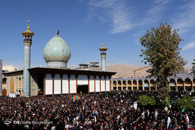 پیاده روی جاماندگان از اربعین در شیراز