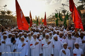 عزاداری اربعین حسینی در بین الحرمین کربلا