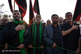 عزاداری اربعین حسینی در بین الحرمین کربلا