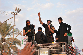 عزاداری اربعین حسینی در بین الحرمین کربلا