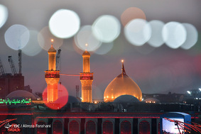 عزاداری اربعین حسینی در بین الحرمین کربلا