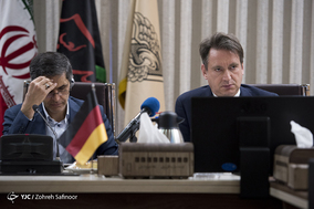 نشست مشترک قائم مقام وزیر انرژی آلمان با مدیر عامل شرکت راه آهن ایران