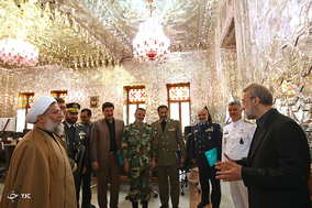 دیدار فرماندهان ارتش جمهوری اسلامی ایران با رئیس مجلس شورای اسلامی