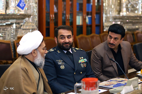دیدار فرماندهان ارتش جمهوری اسلامی ایران با رئیس مجلس شورای اسلامی