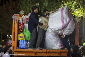 ارسال کمک های مردمی اصفهان به زلزله زدگان غرب کشور