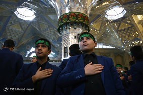 همایش خدام الجواد (ع) ویژه دانش آموزان در حرم مطهر رضوی