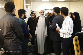 بازدید رئیس سازمان اوقاف و امور خیریه از باشگاه خبرنگاران جوان
