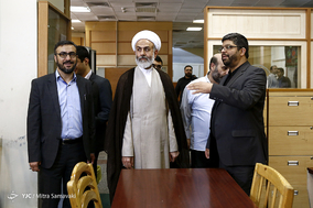 بازدید رئیس سازمان اوقاف و امور خیریه از باشگاه خبرنگاران جوان