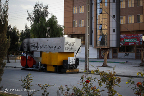 بازدید رئیس سازمان هلال احمر از مناطق زلزله زده سر پل ذهاب و بیمارستان صحرایی هلال احمر