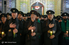 خطبه خوانی شب شهادت امام رضا (ع) در مشهد مقدس