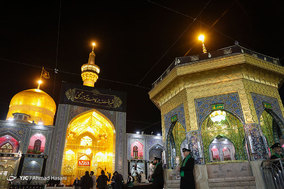 خطبه خوانی شب شهادت امام رضا (ع) در مشهد مقدس