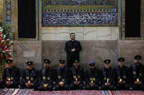خطبه خوانی شب شهادت امام رضا (ع) در مشهد مقدس