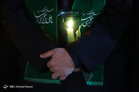 خطبه خوانی شب شهادت امام رضا (ع) در مشهد مقدس