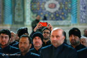 خطبه خوانی شب شهادت امام رضا (ع) در مشهد مقدس